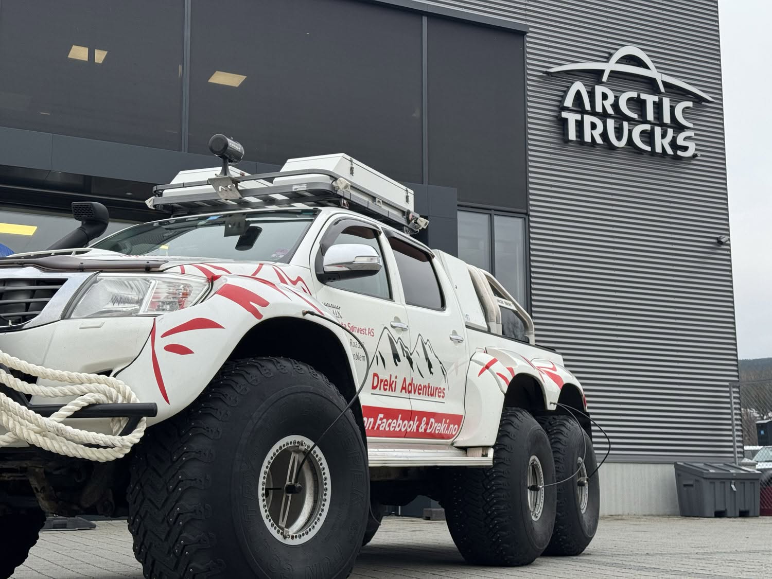 Filmkveld på Arctic Trucks
